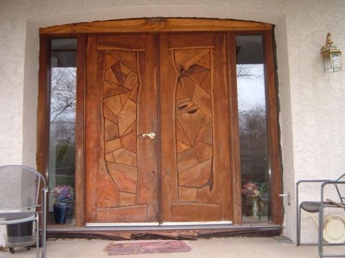 Деревянные двери: как сделать из досок, своими руками из дерева межкомнатные, изготовление входной и видео