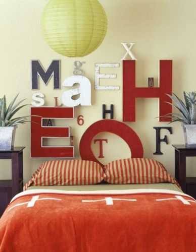 Идеи декора спальни: оформление изголовья кровати