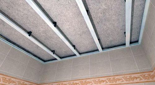 Каркас для потолка из пластиковых панелей: профиль для ПВХ, как сделать обрешетку на балконе, видео