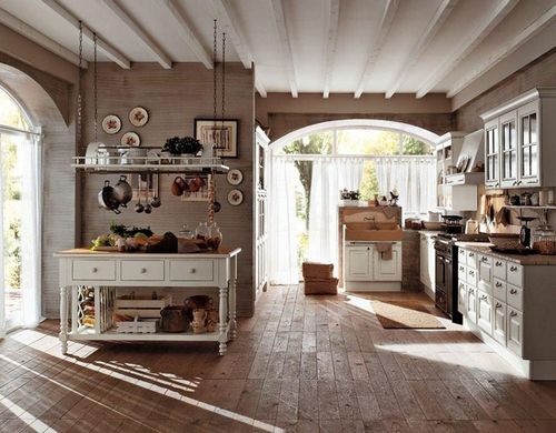 Кухня в стиле кантри: фото интерьера, дизайн кантри прованс угловой маленькой кухни, плитка, аксессуары и оформление