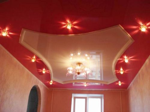 Многоуровневый потолок из гипсокартона с подсветкой - плюсы, минусы и примеры
