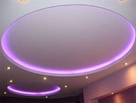 Неоновая подсветка потолка - необычное решение: фото и видео