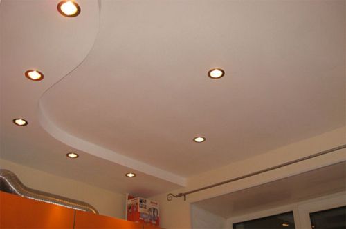 Подвесной потолок из гипсокартона - варианты дизайна, как сделать монтаж, какие подвесы лучше использовать, смотрите фото +видео