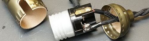 Ремонт системы освещения: замена патрона в люстре и лампы дневного света с дросселем и стартером