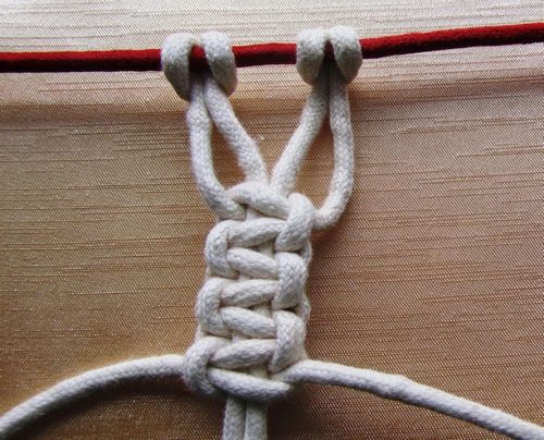 Узел макраме: схемы плетения для начинающих, плоские и репсовые как плести, основной и двойной, квадратный