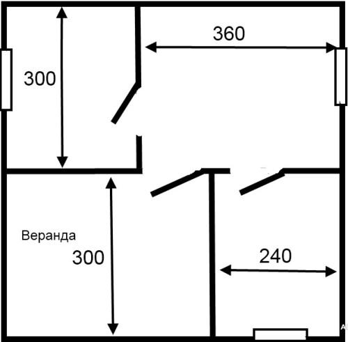 Дачный домик своими руками. Фото