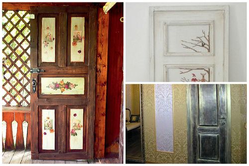 Декор дверей своими руками оформление украшение: как украсить в комнате, межкомнатное декорирование, фото и отделка