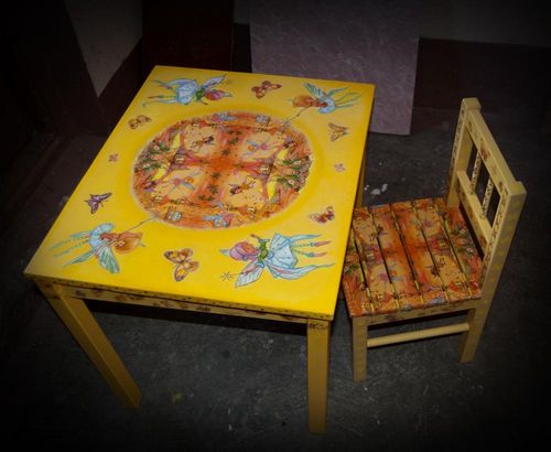 Декупаж стула – вдохните в старую мебель новую жизнь