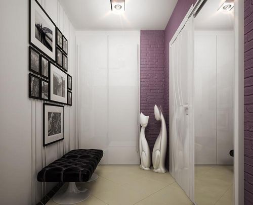 Дизайн прихожей 2х2: 4 м коридора, длина 1 кв. м, фото 6 комнатной квартиры, ширина 7 м, высота и интерьер
