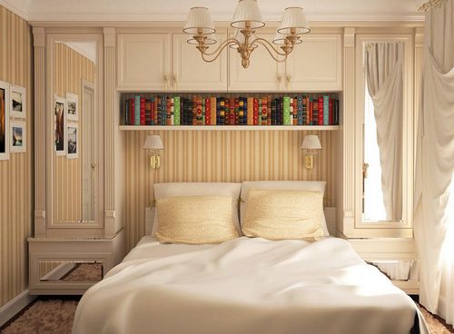 Дизайн спальни 12 кв. м: фото реального интерьера в маленькой, идеи для прямоугольной, в классическом как обставить кабинет, проект ремонта