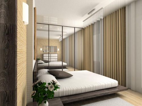 Дизайн спальни 12 кв. м: фото реального интерьера в маленькой, идеи для прямоугольной, в классическом как обставить кабинет, проект ремонта