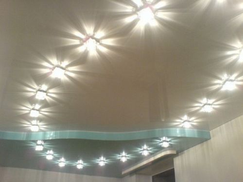 Галогеновые светильники для натяжных потолков