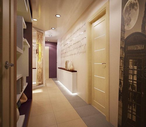 Интерьер коридора: фото в квартире, дизайн прихожей в доме, примеры и фотогалерея для офиса, применение циновок