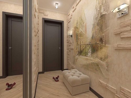 Интерьер коридора: фото в квартире, дизайн прихожей в доме, примеры и фотогалерея для офиса, применение циновок