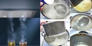 Как можно отмыть фильтр кухонной вытяжки от жира?