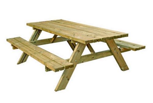 Как сделать стол из дерева своими руками для дачи - picnic table