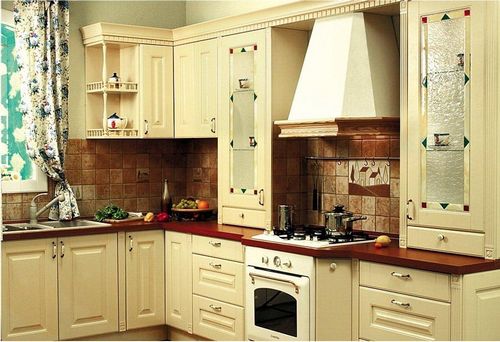 Кухня в стиле кантри: фото интерьера, дизайн кантри прованс угловой маленькой кухни, плитка, аксессуары и оформление