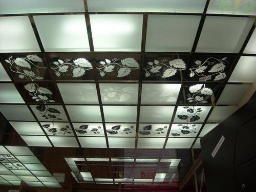 Модульные подвесные потолки - фото, различные варианты