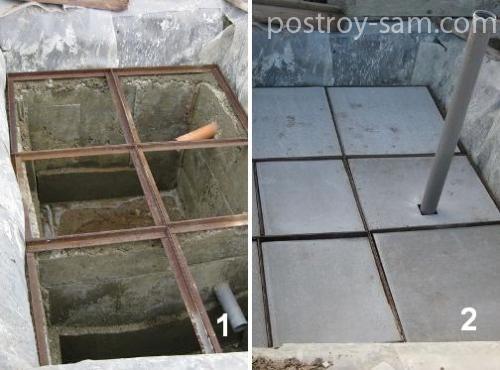 Монолитный бетонный септик без откачки