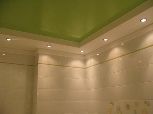 Натяжной потолок с подсветкой - варианты дизайна, типы подсветки