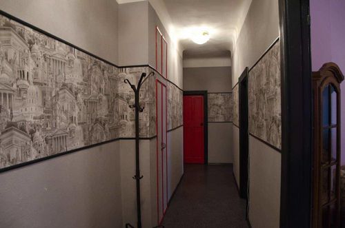 Обои для коридора комбинированные дизайн фото: комбинирование в прихожей, скомбинировать обои в квартире, идеи как поклеить двумя видами, видео