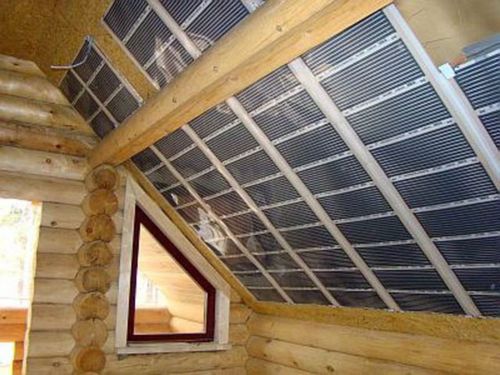 Отопление на потолке электрическое: достоинства, монтаж