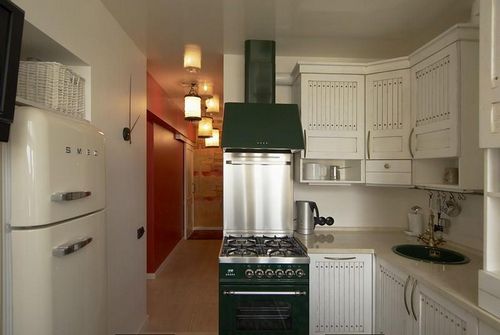 Ремонт кухни 6 кв м: дизайн фото, малогабаритная мебель, угловые кухни с холодильником, своими руками