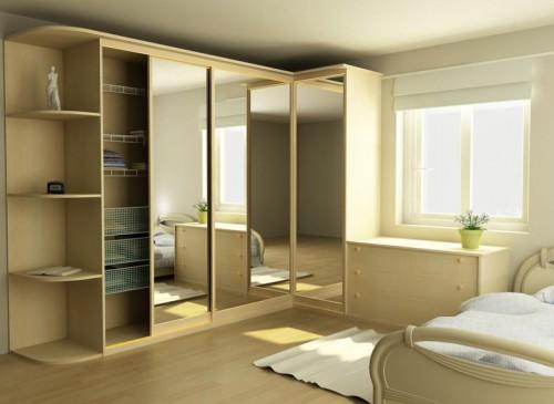 Комбинированные шкафы для спальни