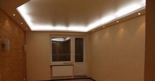Скрытая подсветка потолка - особенности и порядок монтажа