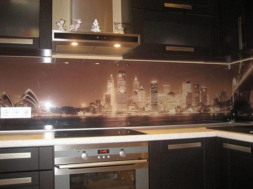 Стеновые панели для кухни стекло: фото, с фотопечатью, отзывы, видео