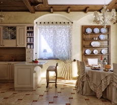 Стиль кантри в интерьере дачного дома: кухни, гостиной, спальни (с фото)