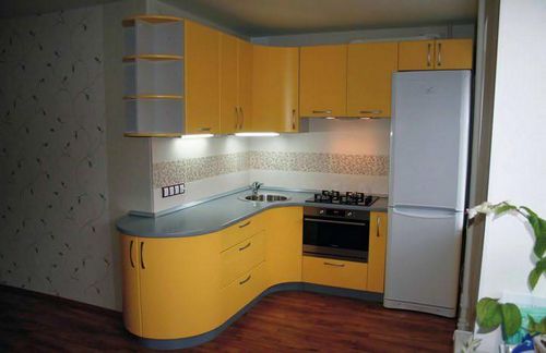 Угловые кухни для маленькой кухни: малогабаритные компактные кухни, дизайн небольших кухонь, размеры, фотогалерея, видео
