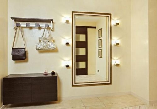 Зеркало в коридор: прихожих фото, натальная карта с подсветкой в квартире, отзывы, узкое и большое, разный дизайн