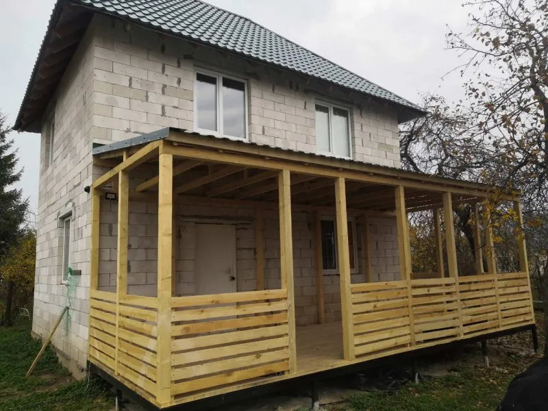 Пристройка к деревянному дому проекты