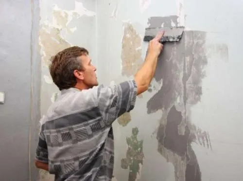 Декоративная покраска стен в ванной. Подготовительные работы