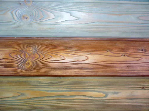 Покраска состаренной древесины 