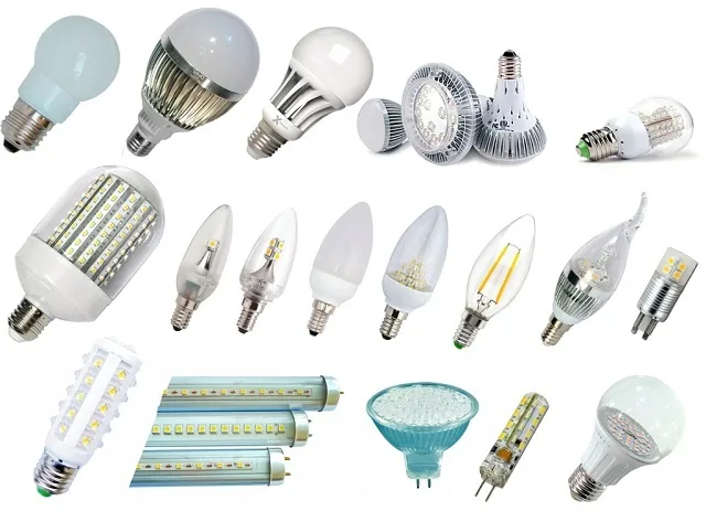 Современное разнообразие светодиодных ламп