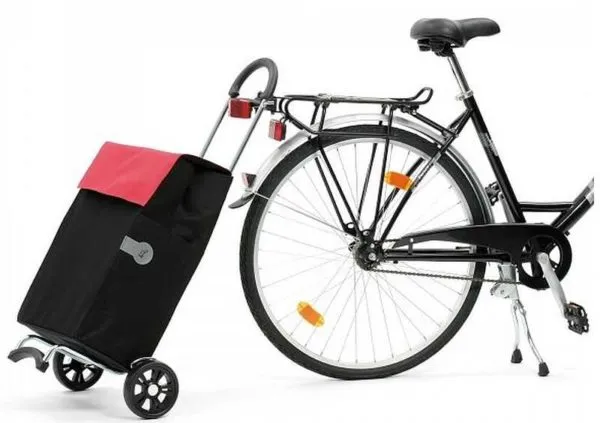 Одна из возможностей использования - транспортировать при помощи велосипеда