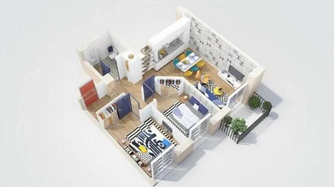 ( 75 фото) Схемы и фото планировок 3х комнатных квартир удачные решения