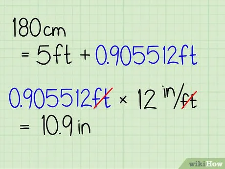 Изображение с названием Convert Human Height in Centimeters to Feet Step 8