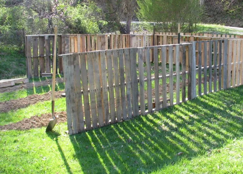 Забор для огорода