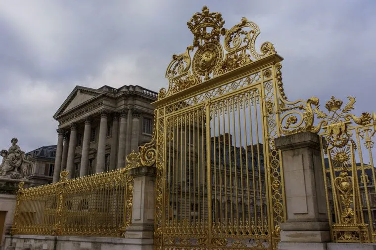 ворота в Версальский дворец