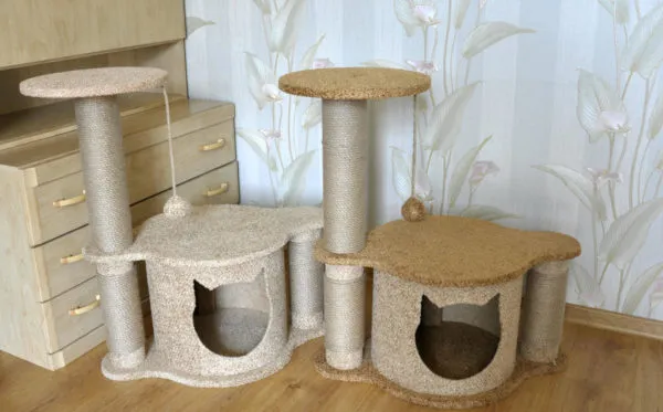 Как сделать домик для кошки из картонной коробки — пошаговая инструкция